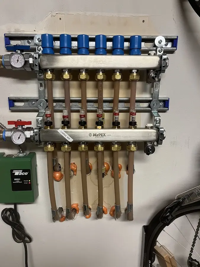 Plumber performing Leak Detection at a residential property in Oronoko